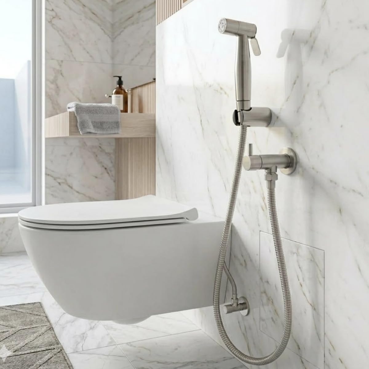 Ducha Higiênica em Aço Inoxidável 304